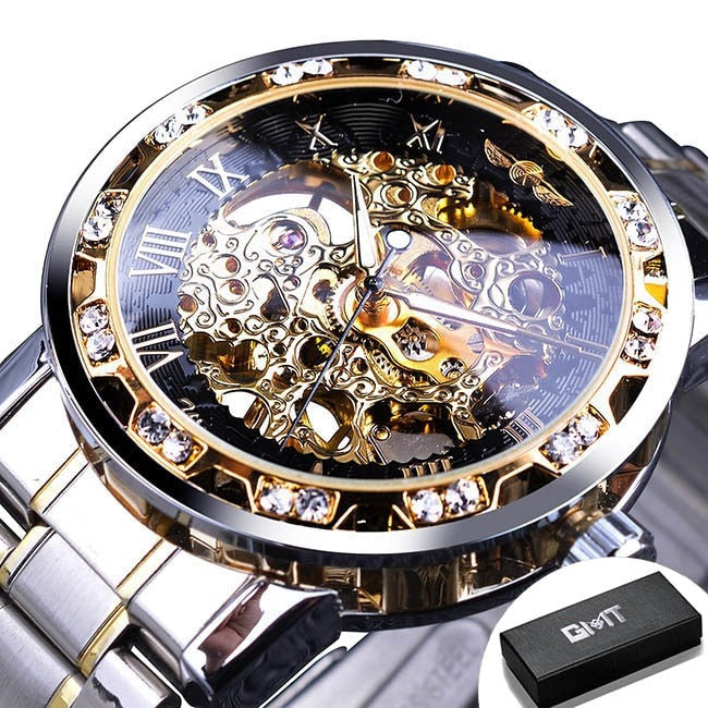 Alphabonix Diamond Luminous Watch