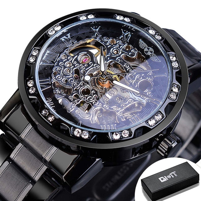 Alphabonix Diamond Luminous Watch