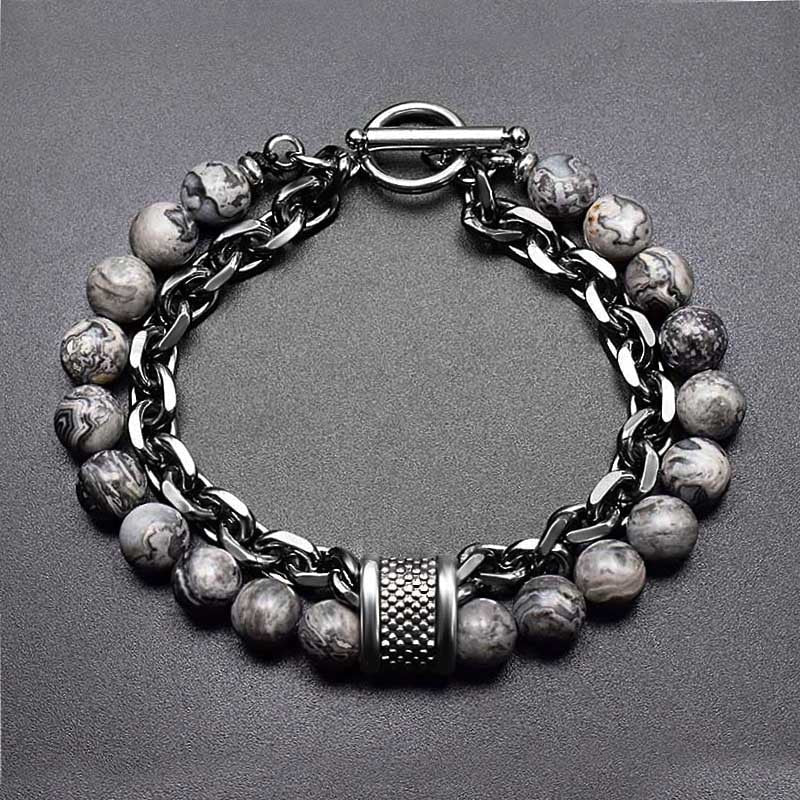 Alphabonix Tiger Eye Bracelet