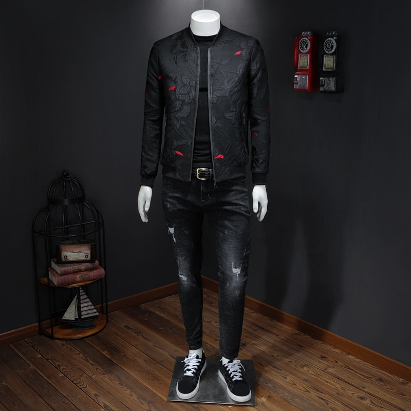 Alphabonix Business Bomber Jacket