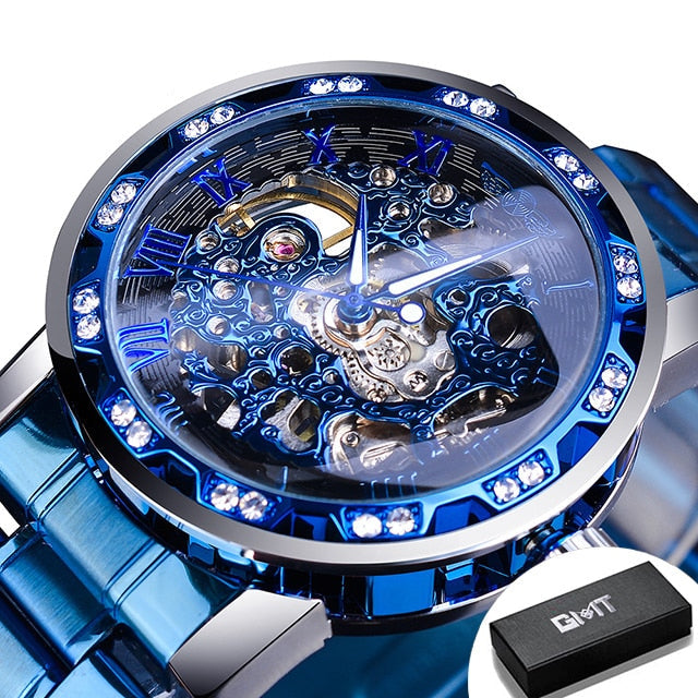 Alphabonix Diamond Luminous Watch