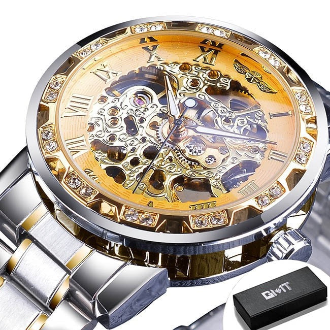 Alphabonix Diamond Luminous Watch