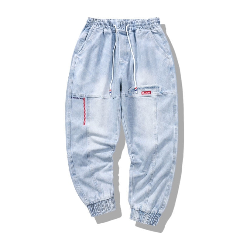 Alphabonix Men's Streetwear Jogger Jeans