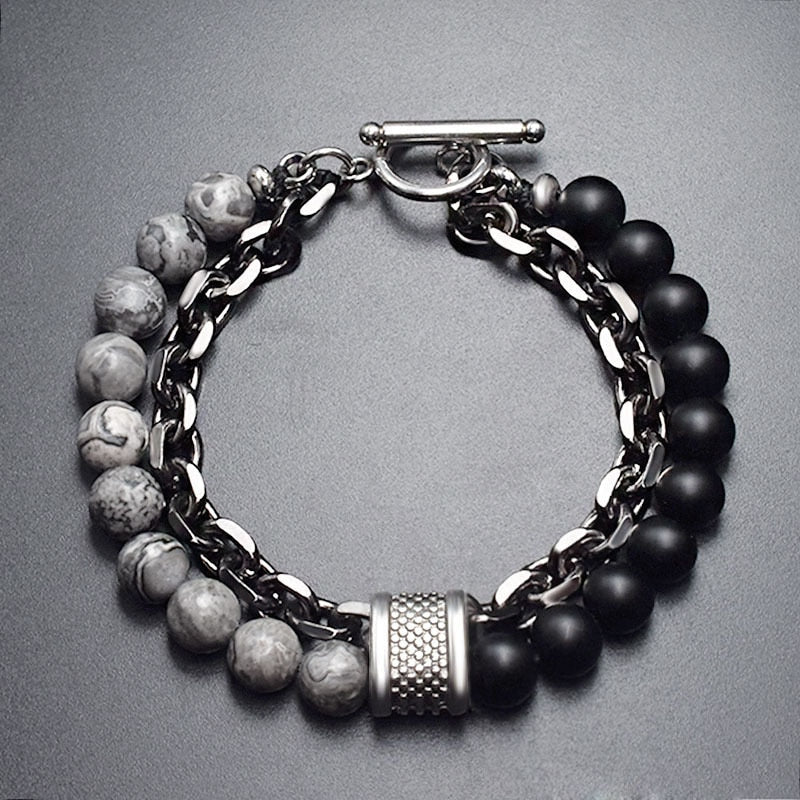Alphabonix Tiger Eye Bracelet