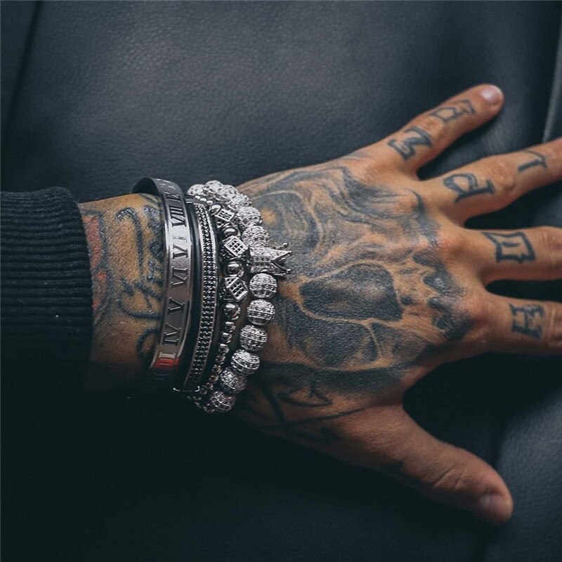 Alphabonix King Caesar Bracelet Kit 4 Pieces