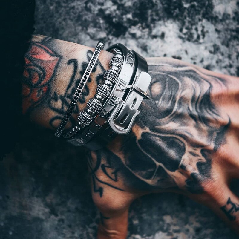 Alphabonix King Caesar Bracelet Kit 4 Pieces