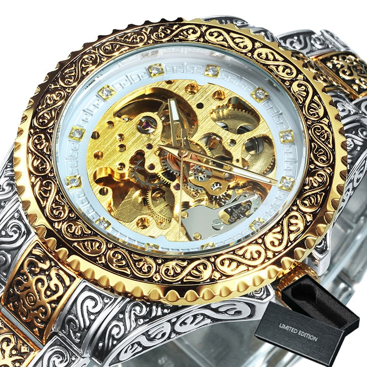 Alphabonix Bonix Goldentrib Watch