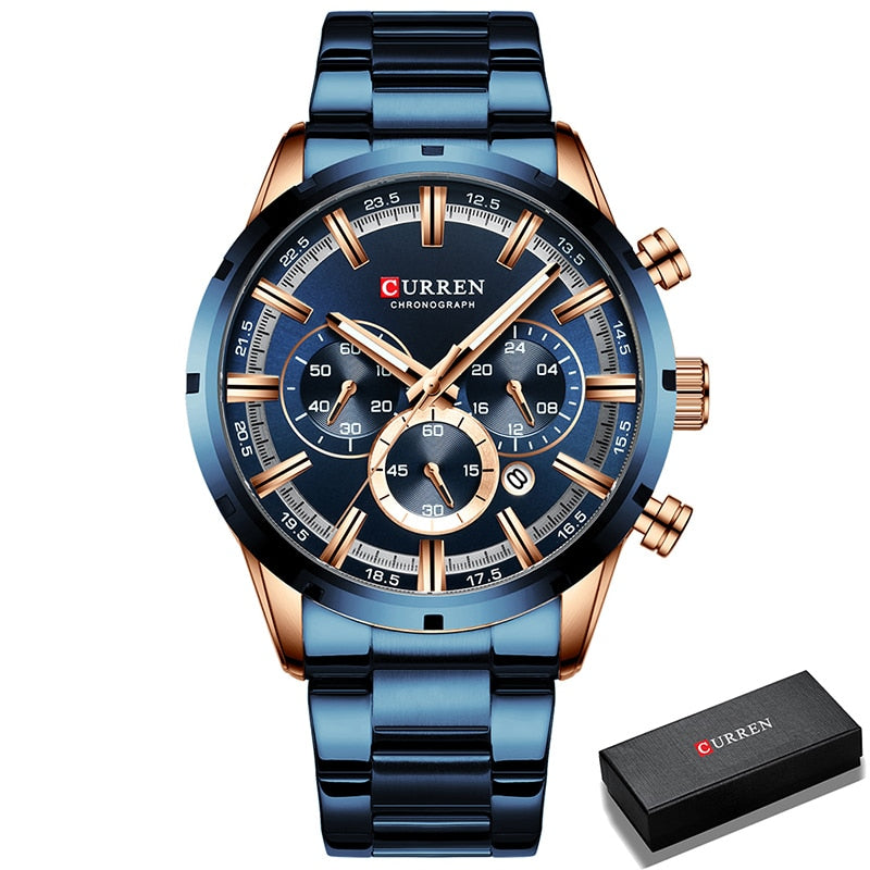 Alphabonix Water Curren Watch