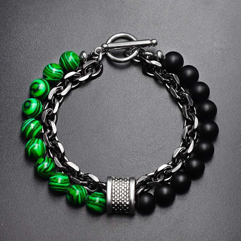 Alphabonix Tiger Eye Bracelet
