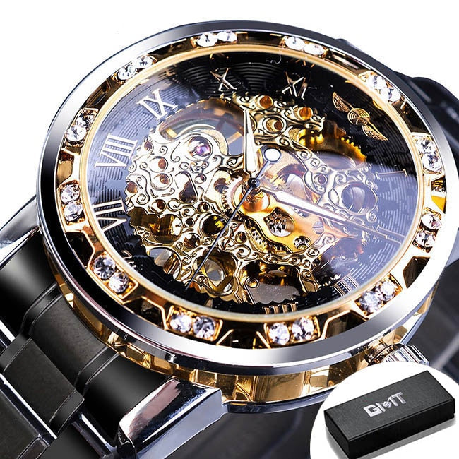 Alphabonix Diamond Luminous Watch