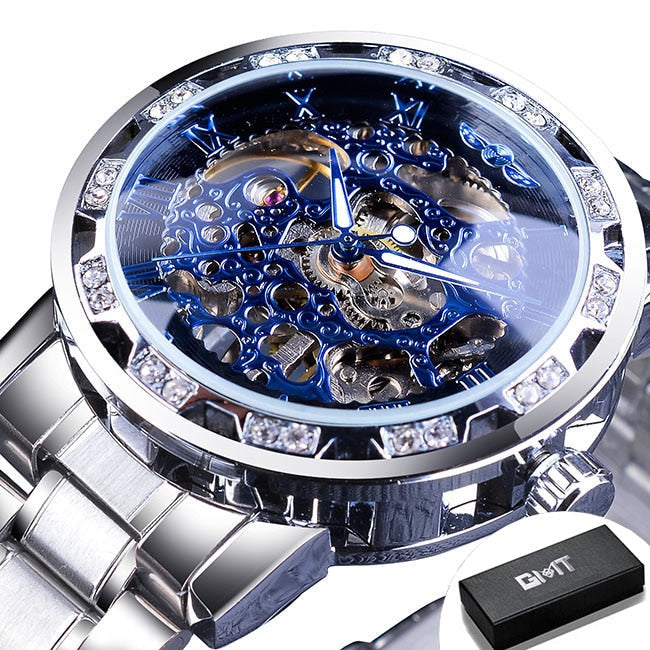 Alphabonix Diamond Luminous Watch