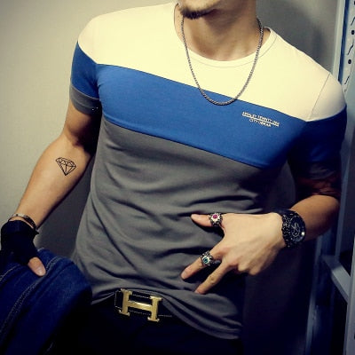 Alphabonix Casual Slim Fit T-Shirt