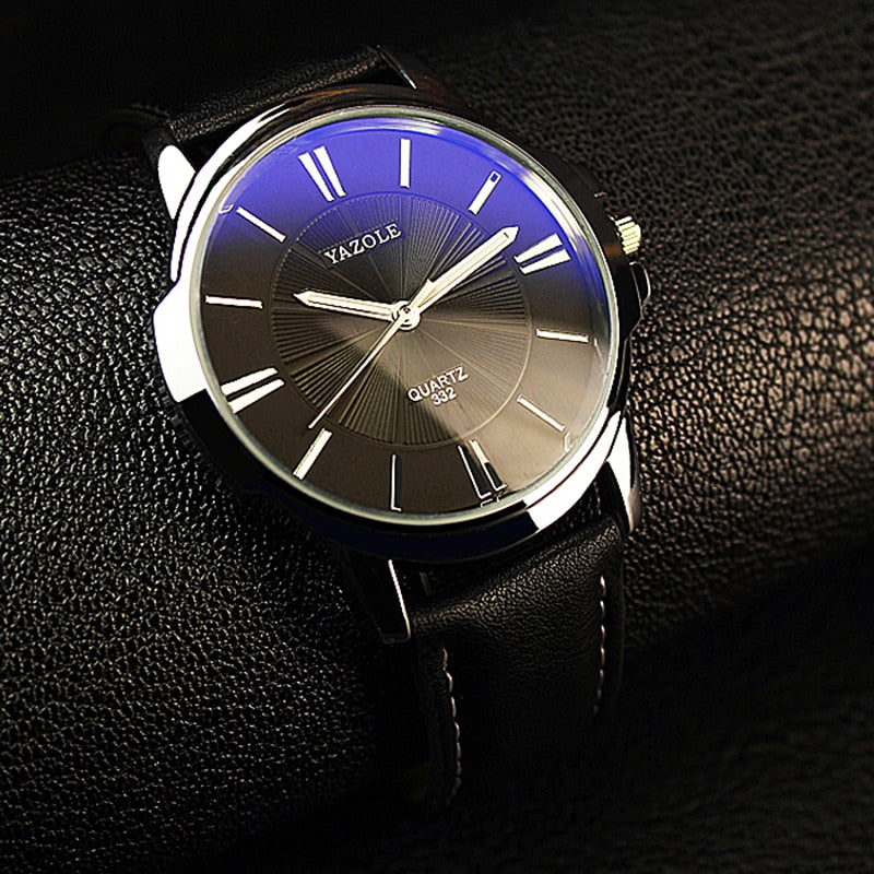 Alphabonix Leather Yazole Watch