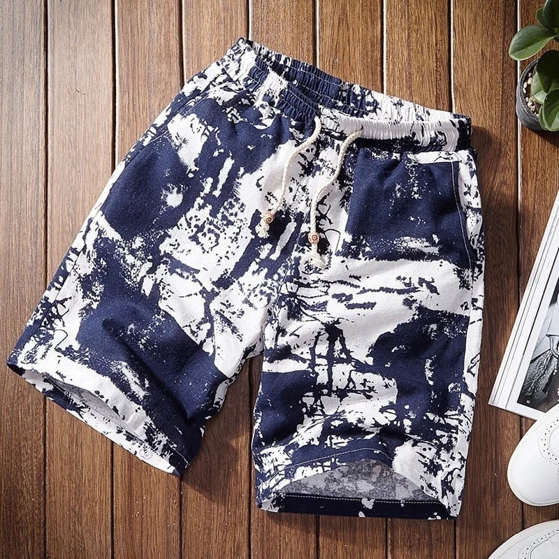Alphabonix Streetwear Printed Shorts