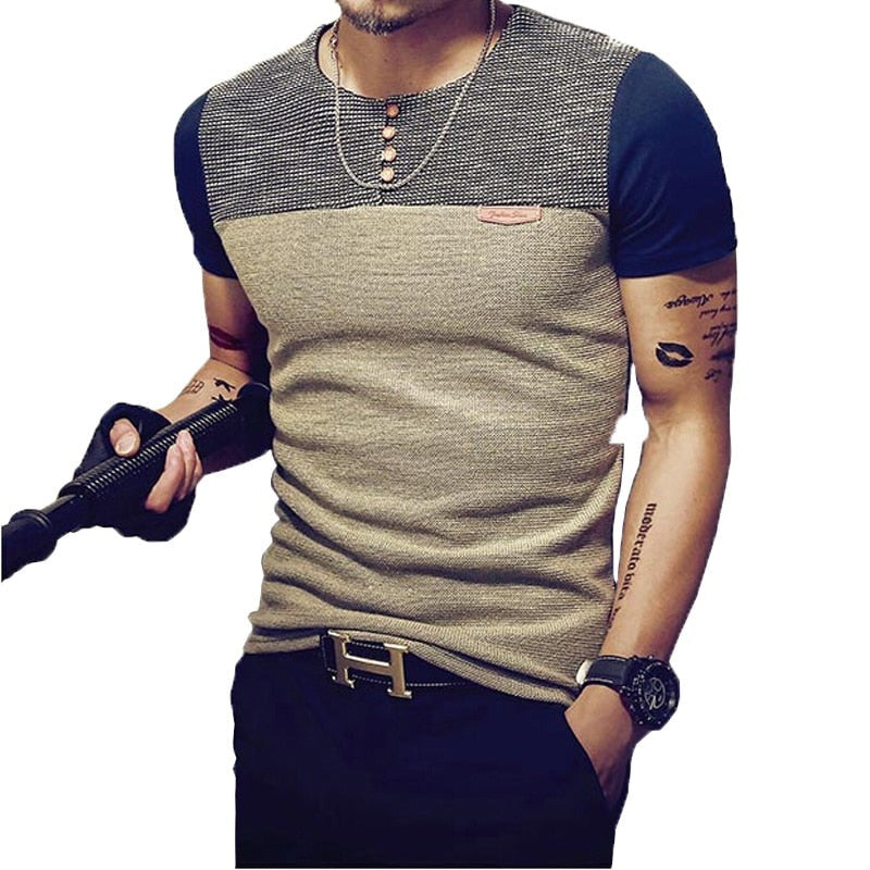 Alphabonix Casual Slim Fit T-Shirt