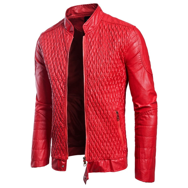 Alphabonix Leatrer Jacket