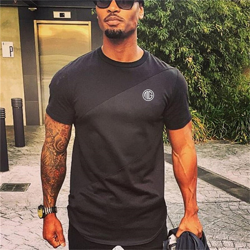 Alphabonix Long Line MG T-Shirt