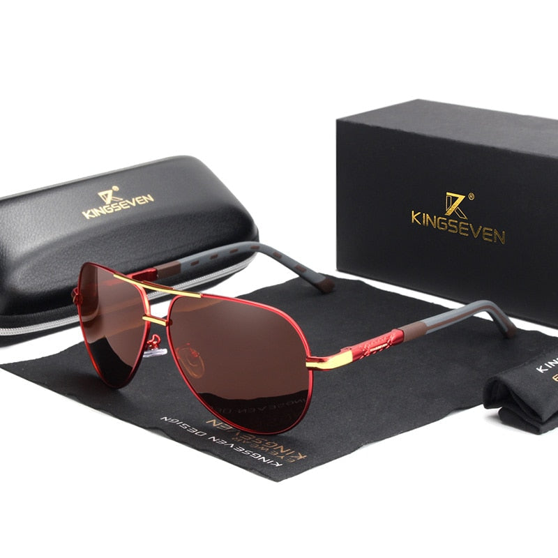 Alphabonix Kingseven Vintage Sunglasses