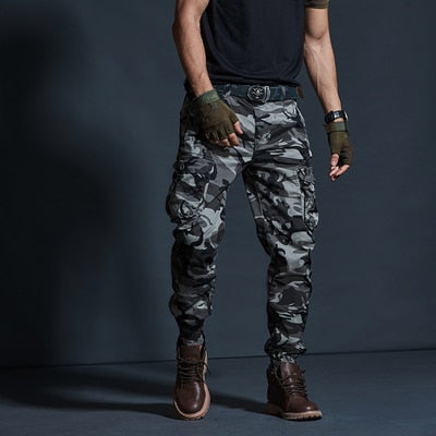 Alphabonix Men's Camouflage Trousers