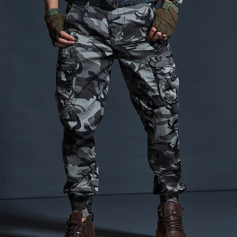 Alphabonix Men's Camouflage Trousers