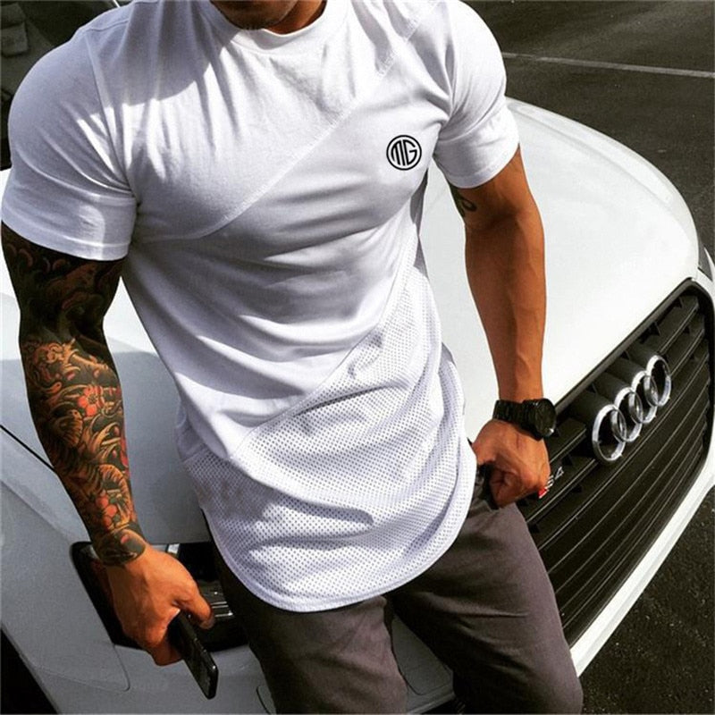 Alphabonix Long Line MG T-Shirt
