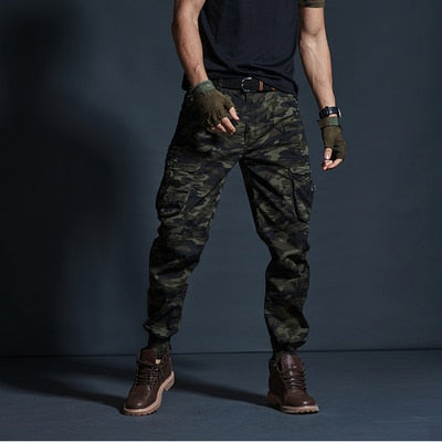 Alphabonix Men's Camouflage Trousers