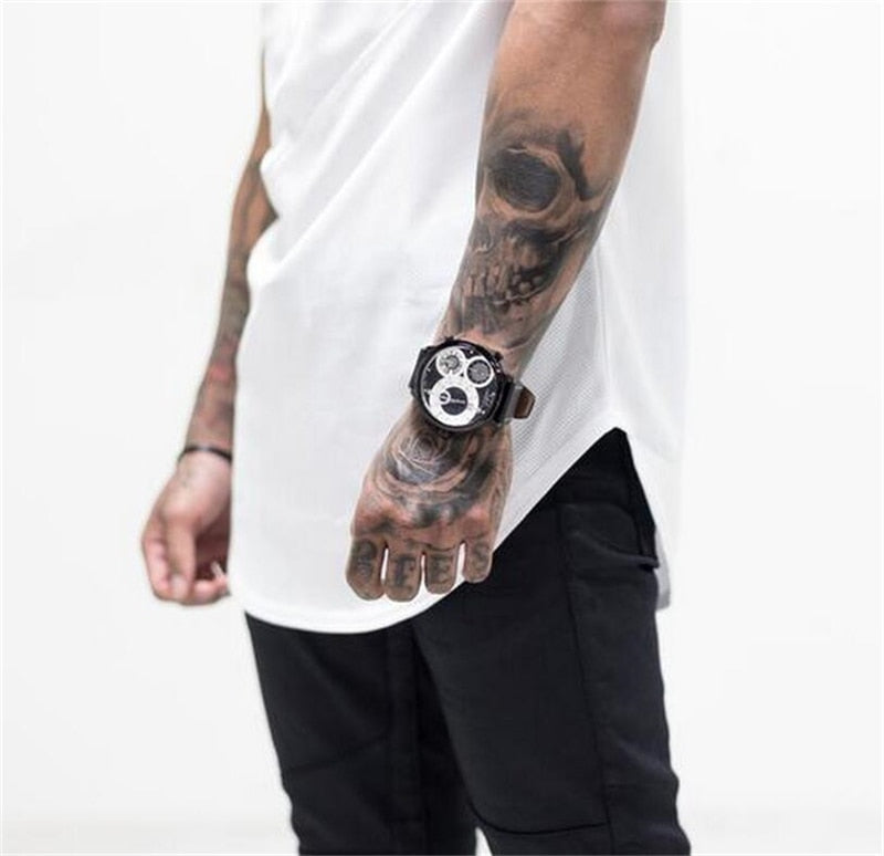 Alphabonix Long Line MG T-Shirt