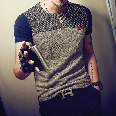 Alphabonix Casual Slim Fit T-Shirt