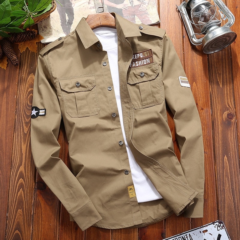 Alphabonix Military Jacket