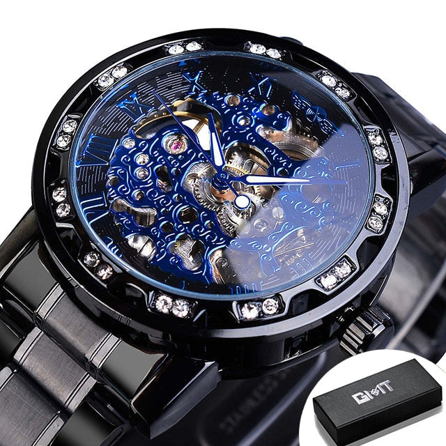 Alphabonix Diamond Luminous Watch