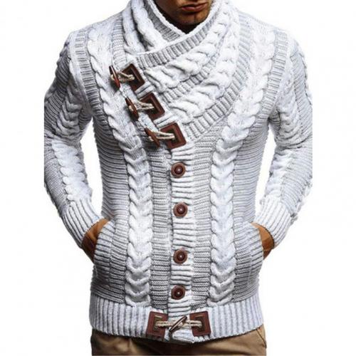 Alphabonix Chicago Shawl Collar Sweater