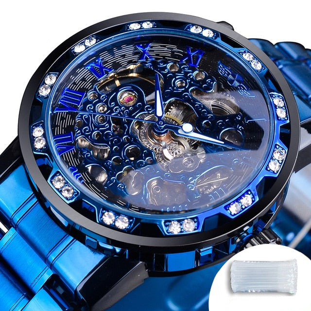 Alphabonix Diamond Luminous Watch