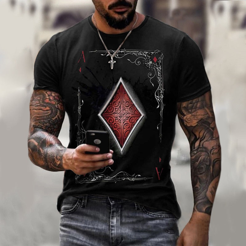 Alphabonix 3D Letters Print T-Shirt