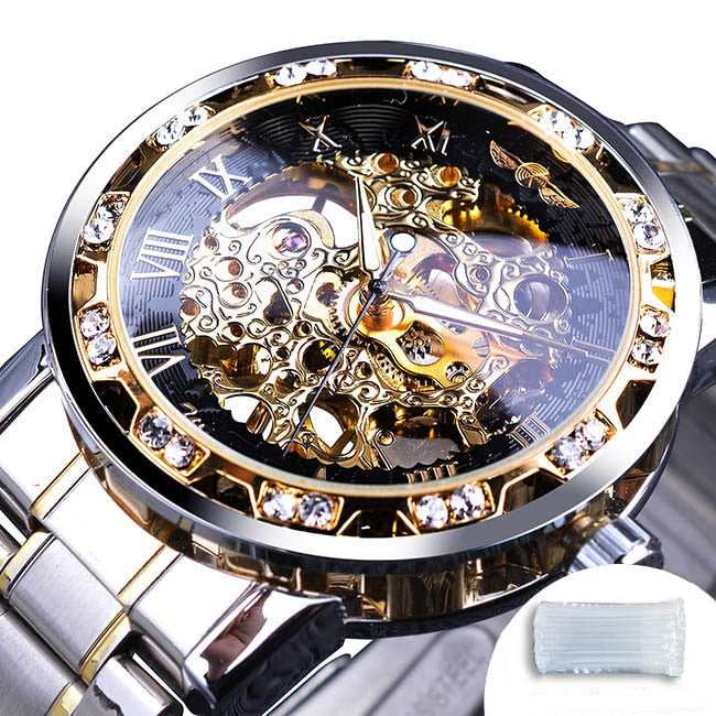 Alphabonix Diamond Luminous Watch