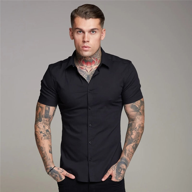 Alphabonix Slim Fit Shirt