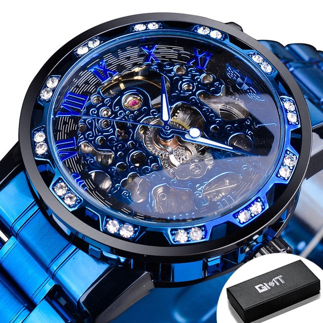 Alphabonix Diamond Luminous Watch