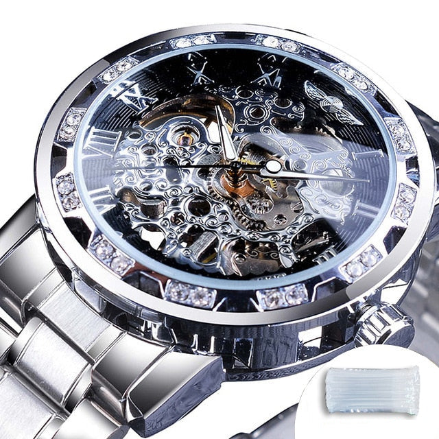 Alphabonix Diamond Luminous Watch