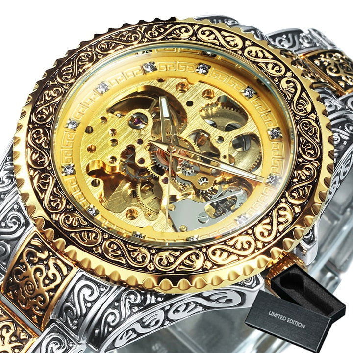 Alphabonix Bonix Goldentrib Watch
