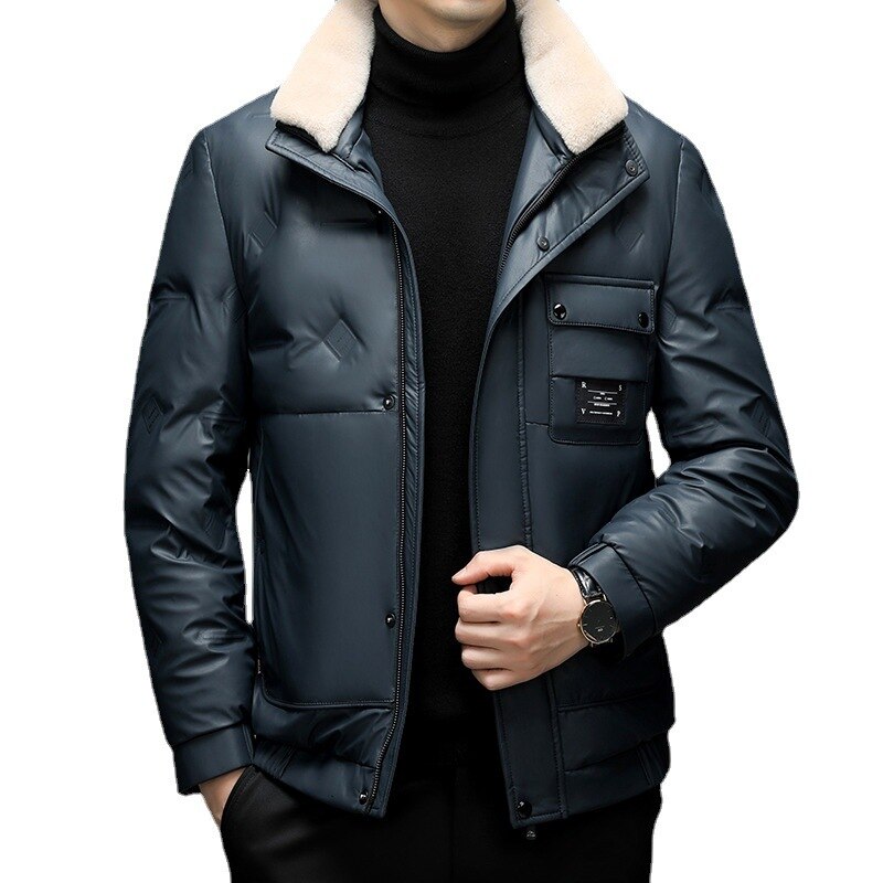 Alphabonix Cashmere-Lined Puffer Jacket