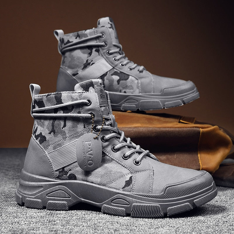 Boot Alpha Camouflage
