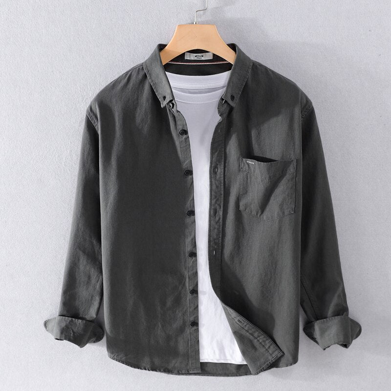 Alphabonix Lanark Oxford Shirt