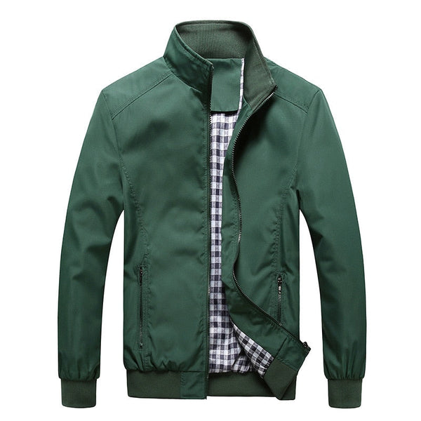Alphabonix Cotton Blend Zip Jacket