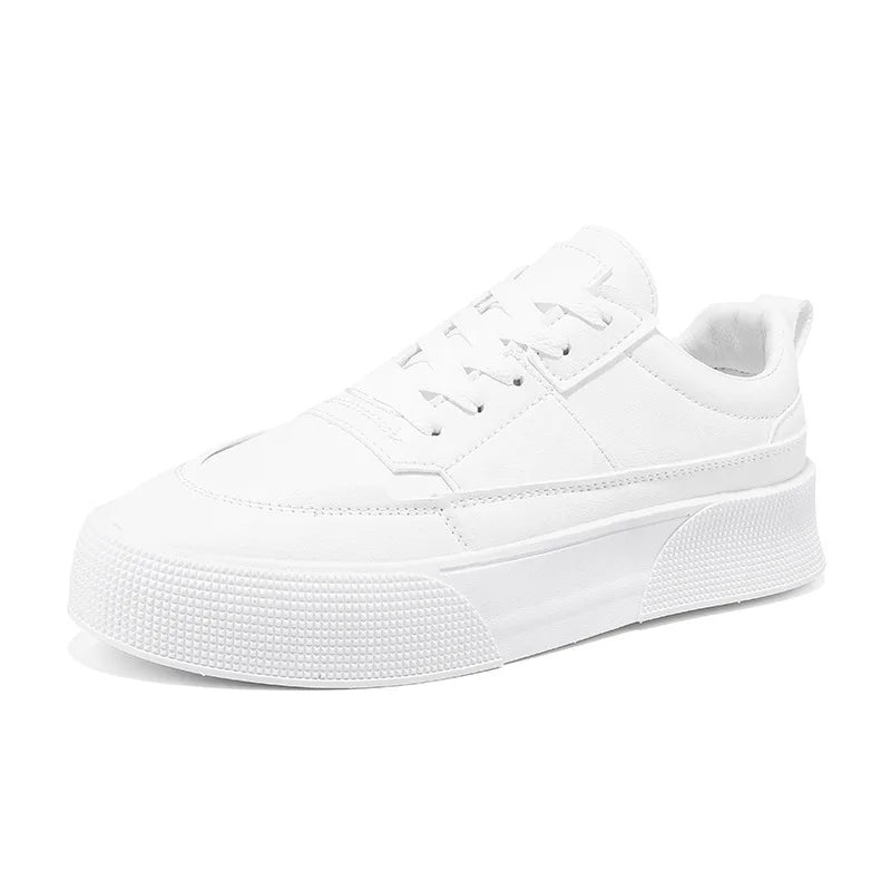 Alphabonix White Mesh Sneakers