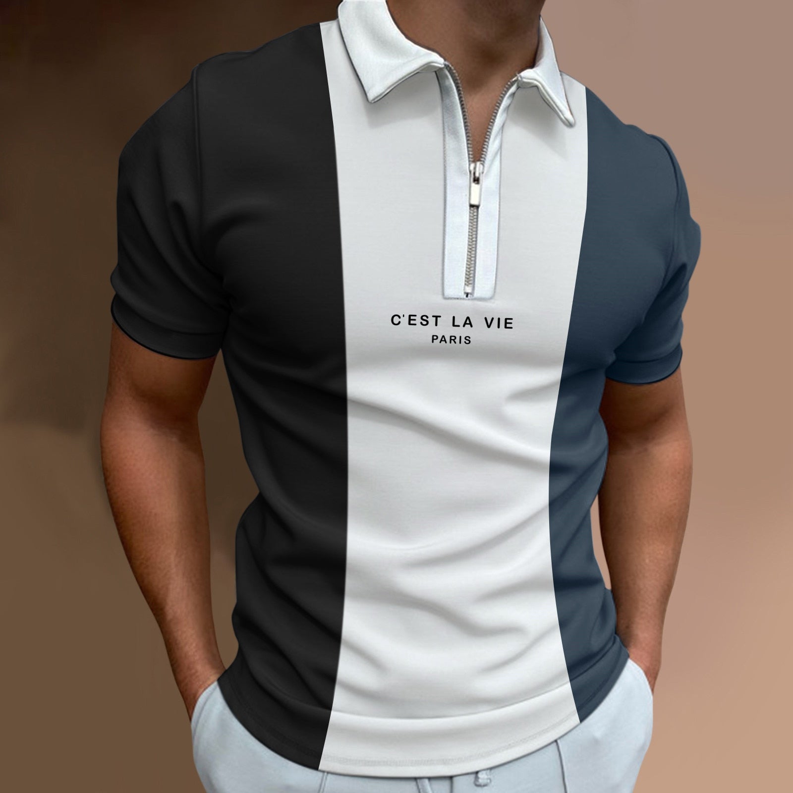 Alphabonix Polo Shirt Paris