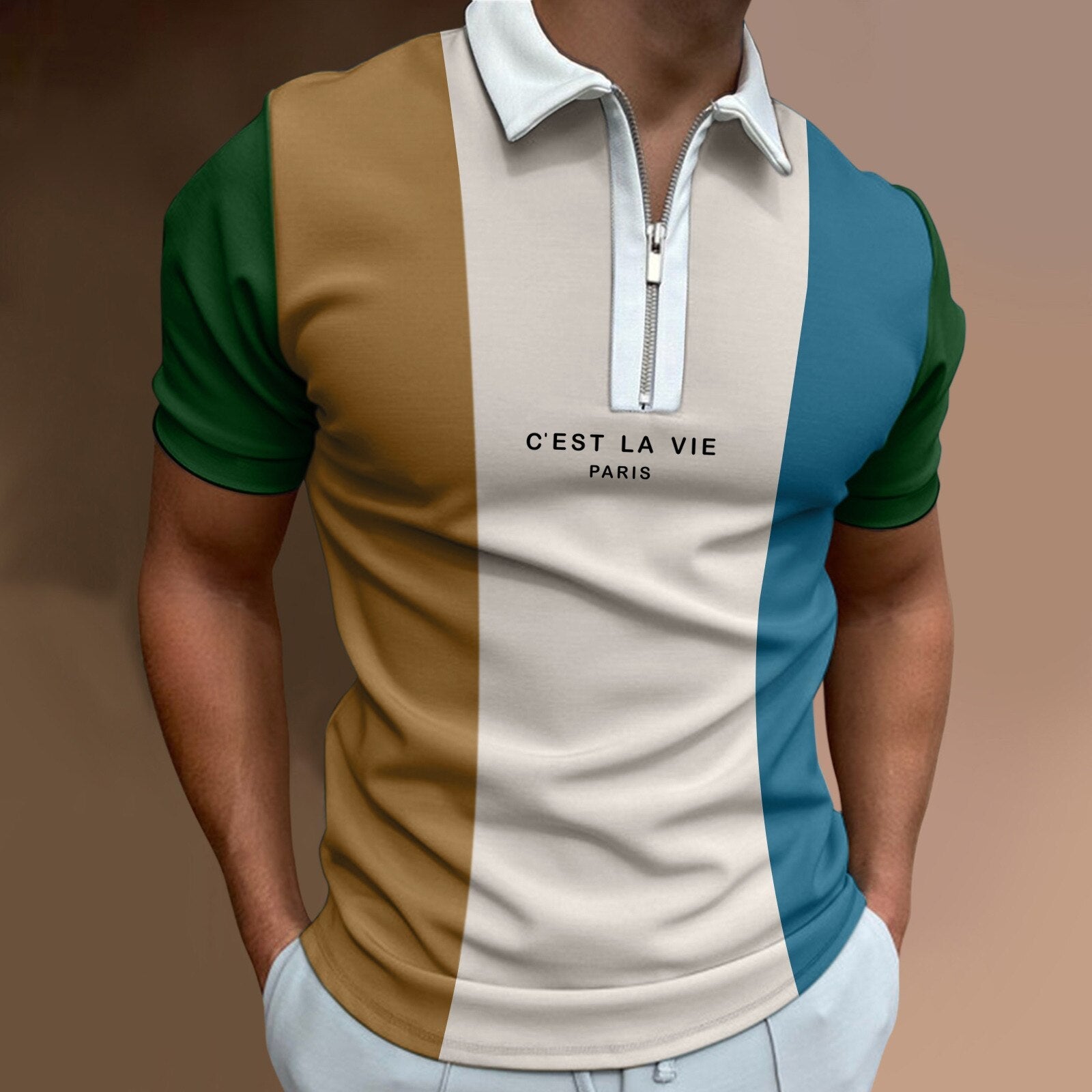 Alphabonix Polo Shirt Paris