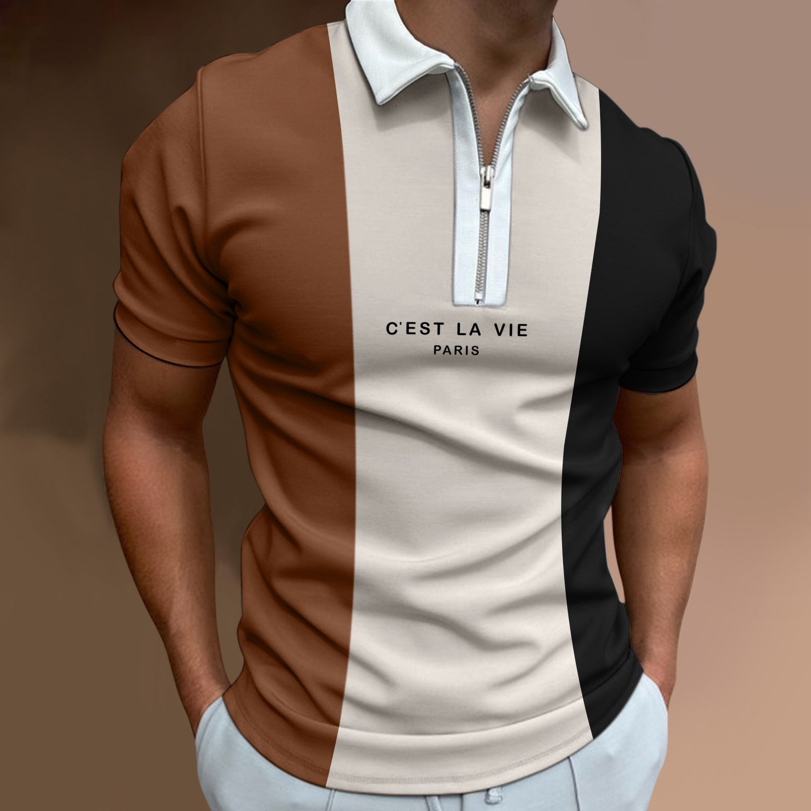 Alphabonix Polo Shirt Paris
