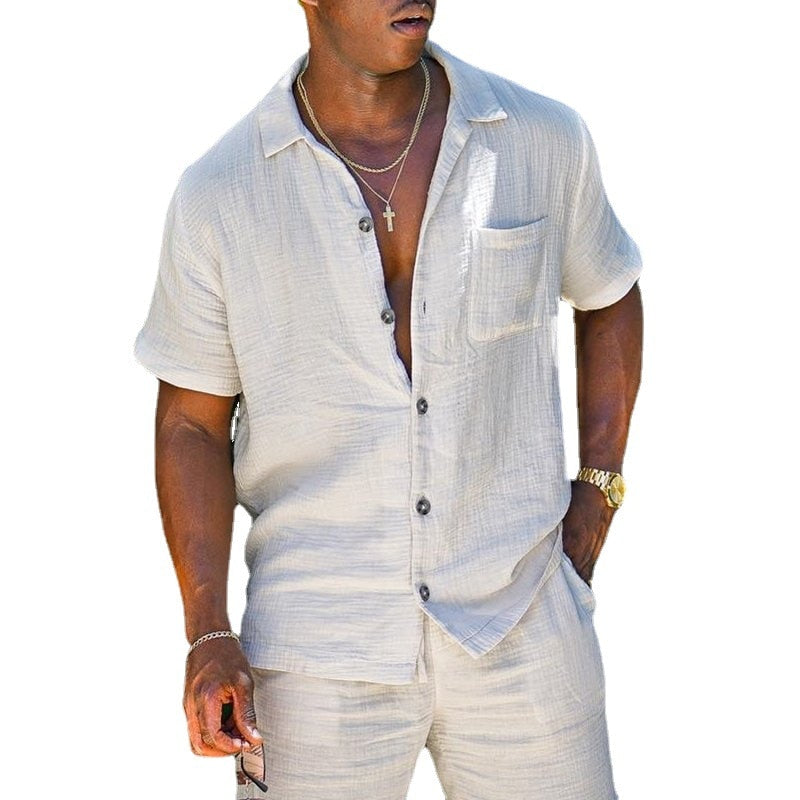 Alphabonix Men’s Romano Linen Set