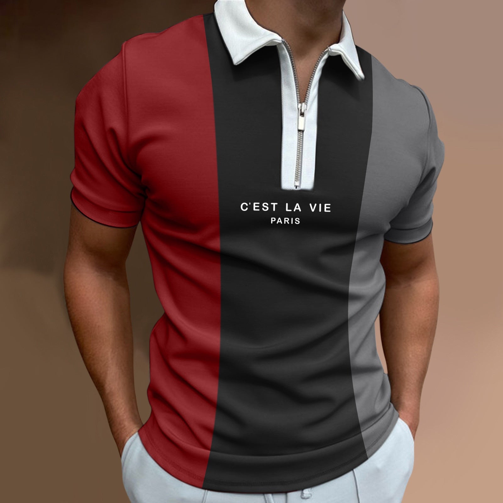 Alphabonix Polo Shirt Paris