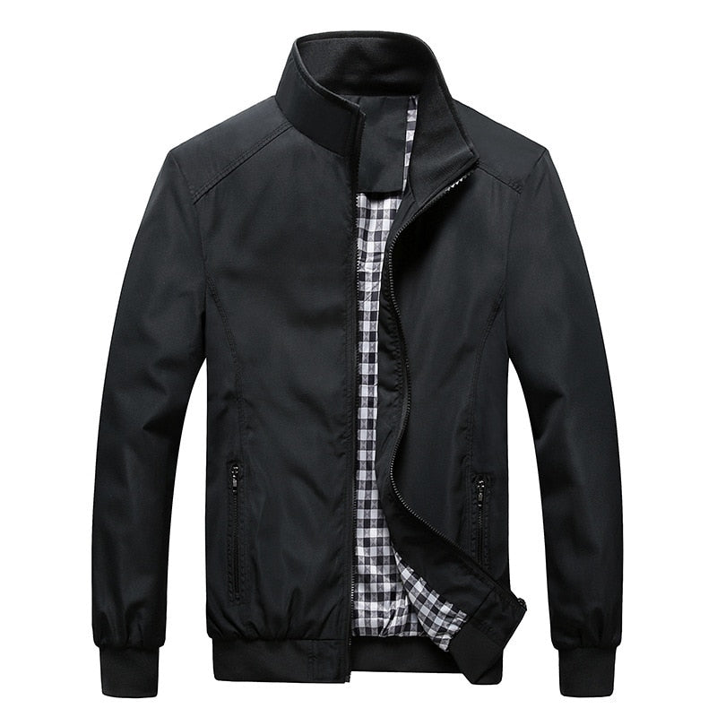 Alphabonix Cotton Blend Zip Jacket