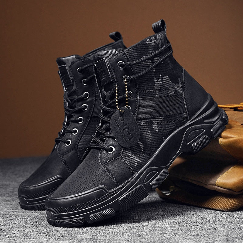 Boot Alpha Camouflage